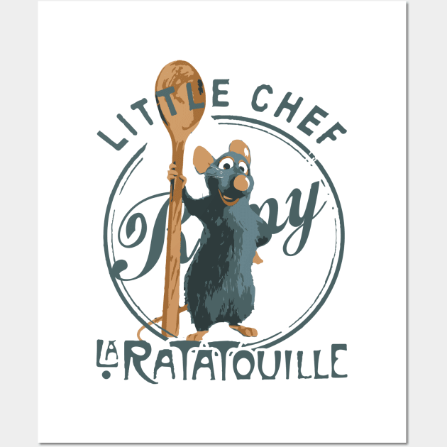 Ratatouille Tribute - Ratatouille Little Chef Kitchen - Epcot Remy Haunted Mansion - Pixar Rat Lion King Wall e - Up - ratatouille - Pirates Of The Caribbean - ratatouille -Tangled Wall Art by TributeDesigns